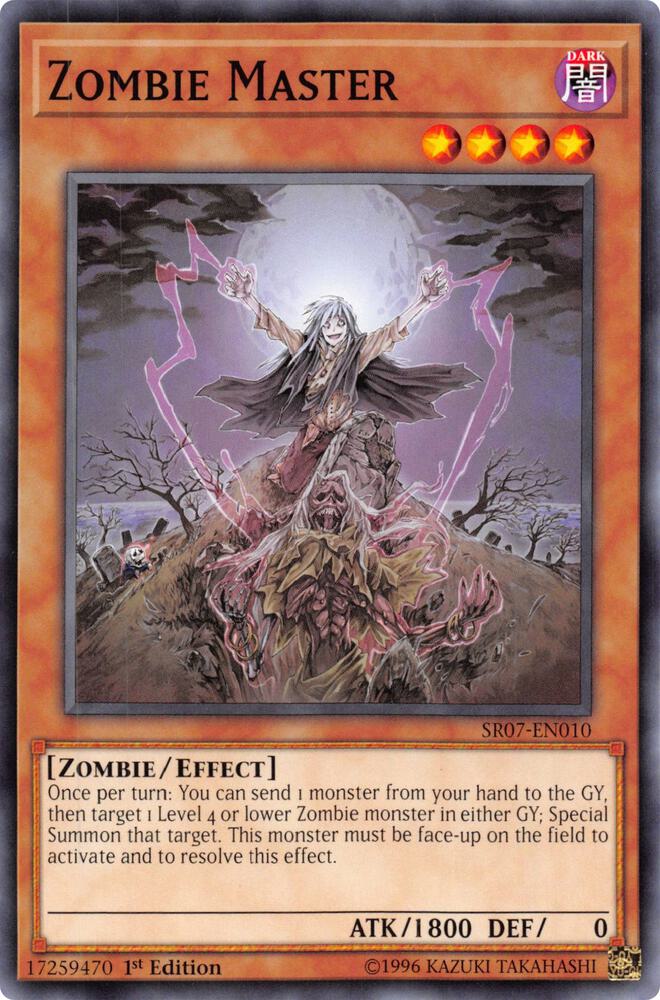 Zombie Master - Structure Deck: Zombie Horde - YuGiOh - TCGplayer.com