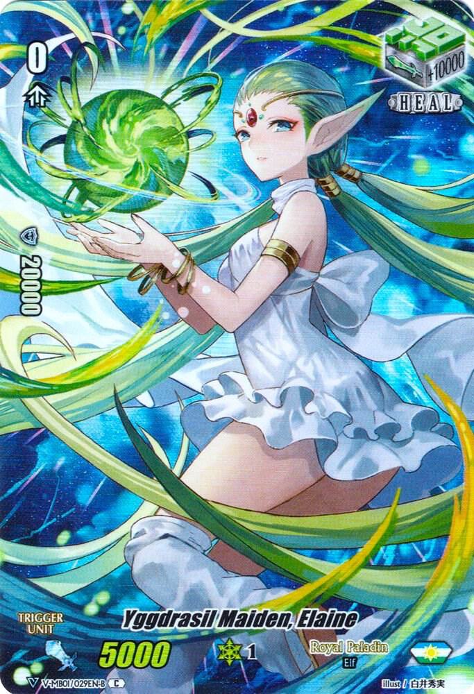 Yggdrasil Maiden, Elaine (Full Art) (Parallel Foil)