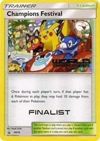 Champions Festival - SM78 (World Championships 2017) [Finalist] #SM78 from SM Promos Pokemon card image