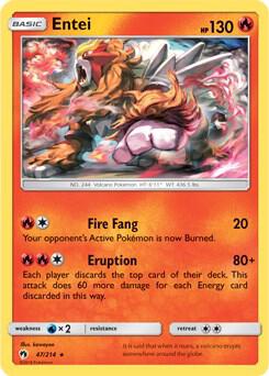 Entei - 47/214 (SM Lost Thunder) 047/214 from Deck Exclusives