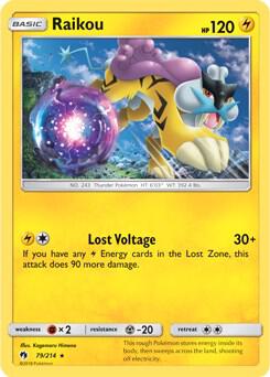 Raikou - 79/214 (SM Lost Thunder) 079/214 from Deck Exclusives
