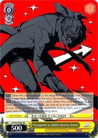 Protagonist as JOKER: Destiny Awaits - P5/S45-PE02 PR - Persona 5