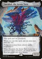 MTG 仕組まれた爆薬 Foil (Ultimate Box Topper) Emrakul, the Aeons Torn - Ultimate Masters: Box Toppers