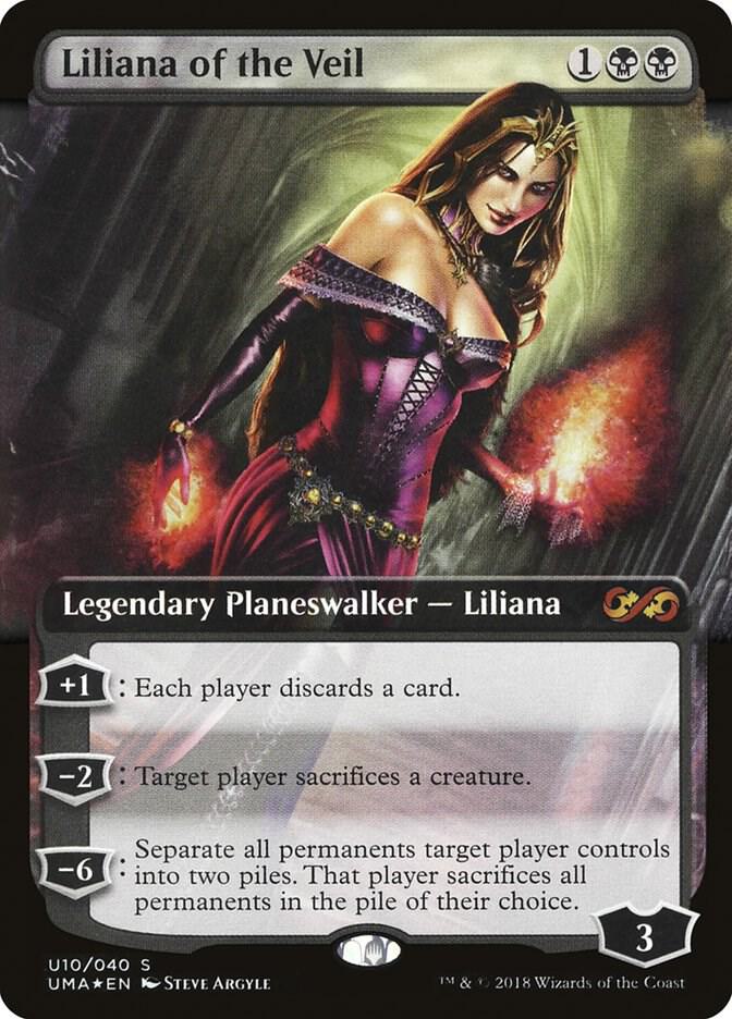 PSA10 ヴェールのリリアナ 英語版 foil ボックストッパーMTG UMA Liliana of the Veil - Ultimate Masters: Box Toppers - Magic