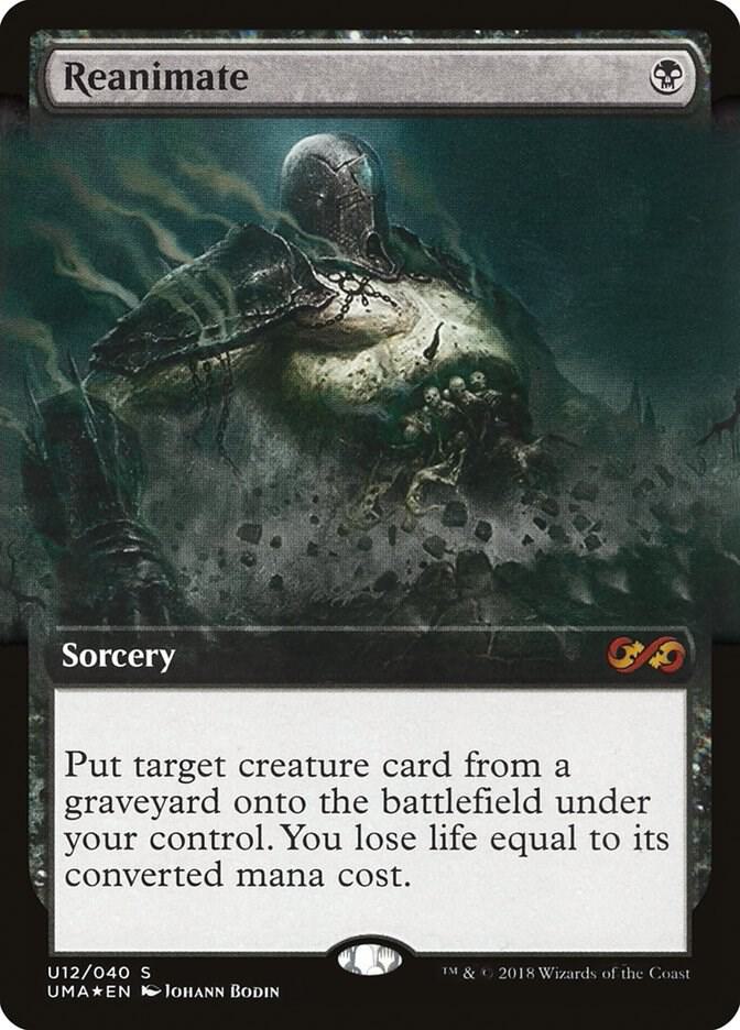 Reanimate ボックストッパーFoil Reanimate - Ultimate Masters: Box Toppers - Magic: The