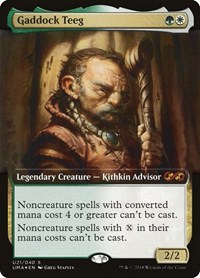 Gaddock Teeg (Ultimate Masters: Box Toppers)