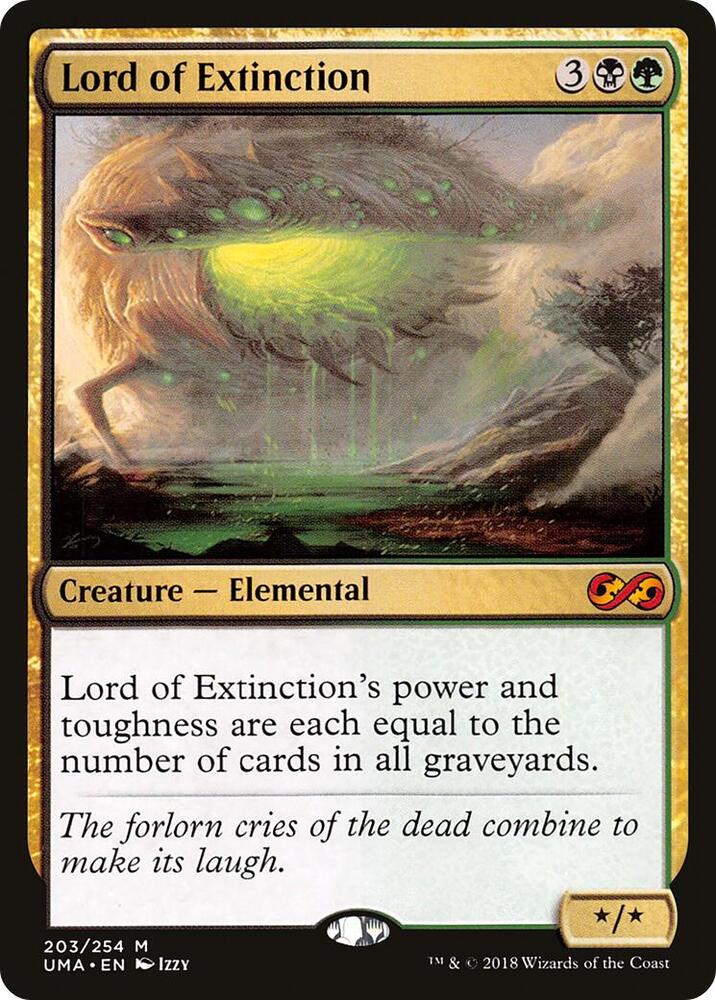 マジック：ザ・ギャザリング Lord of extinction foil masterpiece mtg Lord of Extinction - Ultimate Masters - Magic: The Gathering