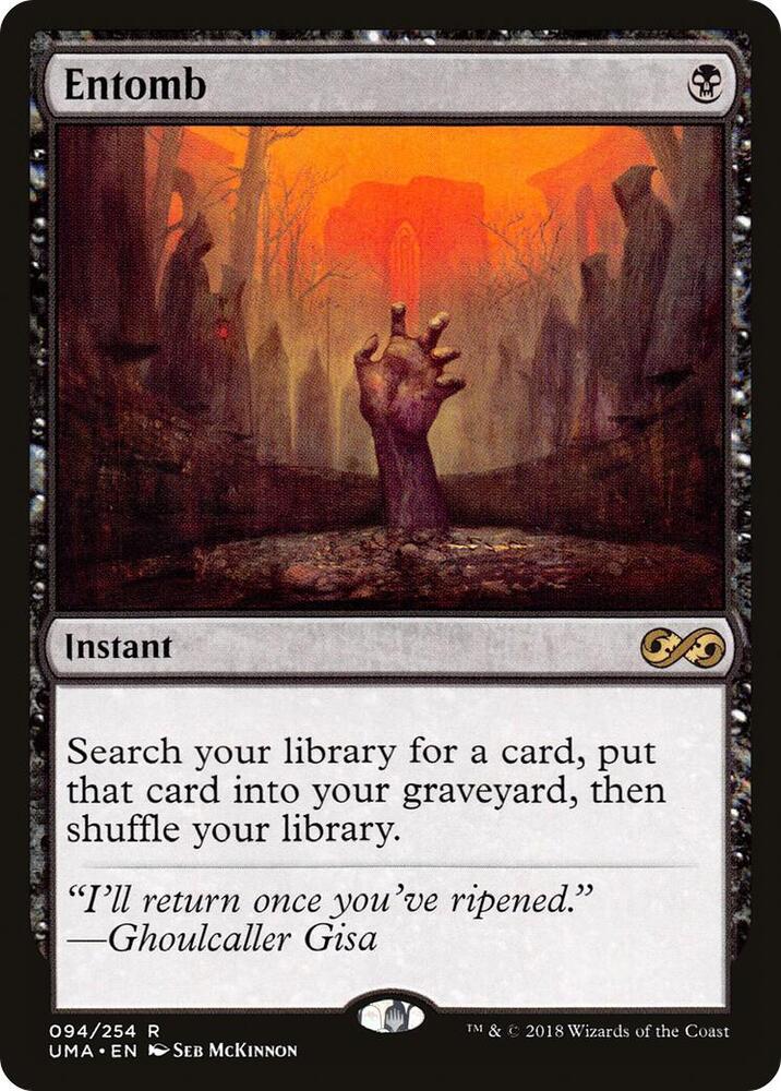 Entomb - Ultimate Masters - Magic: The Gathering - TCGplayer.com