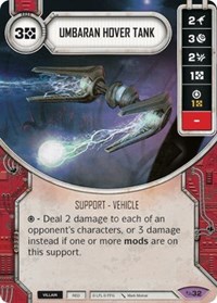 Umbaran Hover Tank (Card Only)