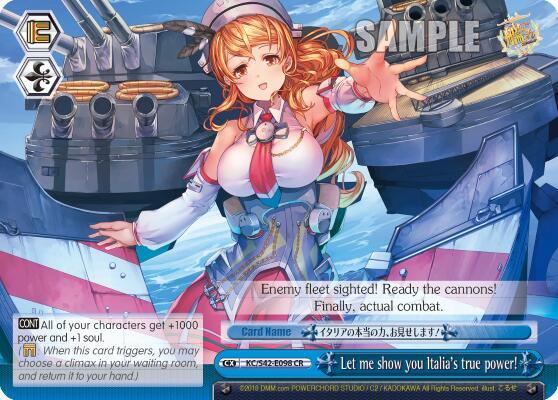 Let me show you Italia's true power!