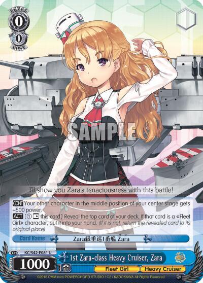 1st Zara-class Heavy Cruiser, Zara