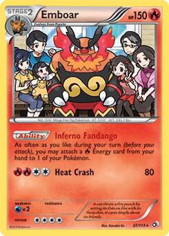 Emboar - 27/113 (Legendary Treasures) 027/113 from Deck Exclusives