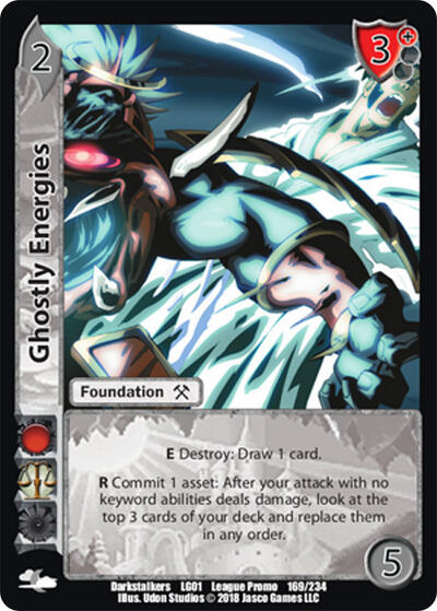 Ghostly Energies