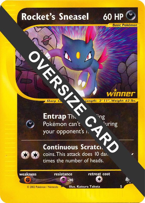 Rocket's Sneasel - 5 005 from Jumbo Cards