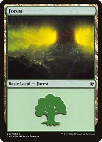 Forest (067) - Magic Game Night - Magic: The Gathering card