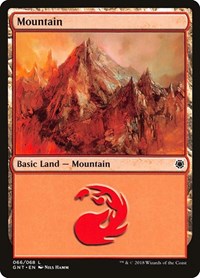 Mountain (066) - Magic Game Night - Magic: The Gathering card