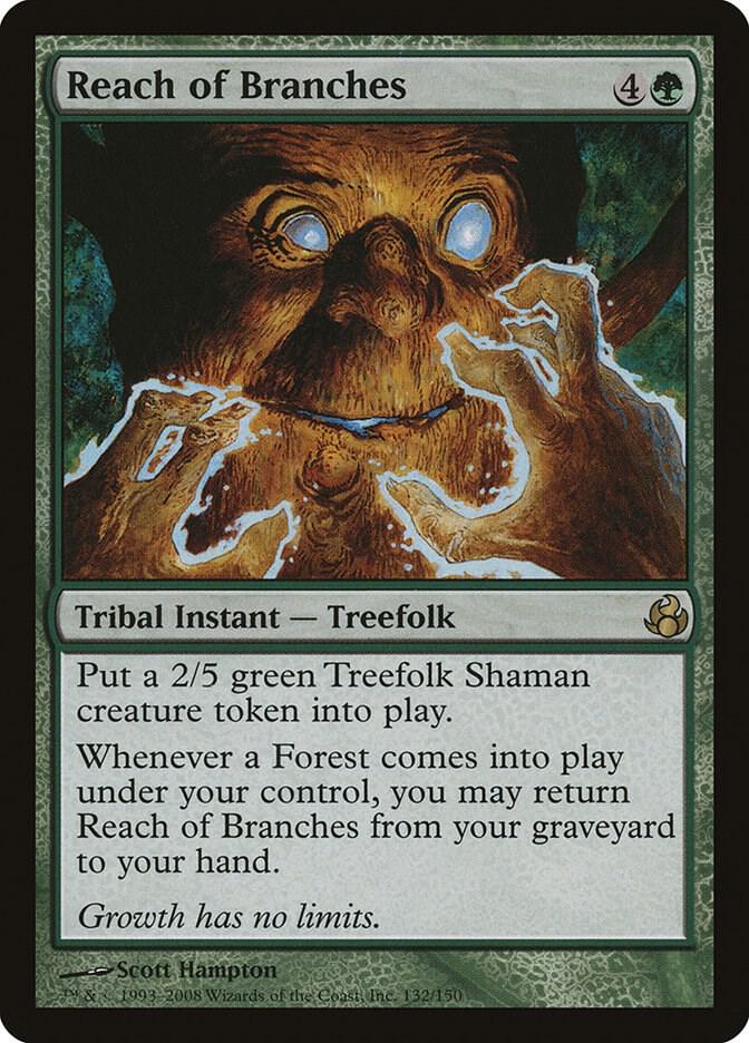 Reach of Branches - Morningtide - Magic: The Gathering - TCGplayer.com