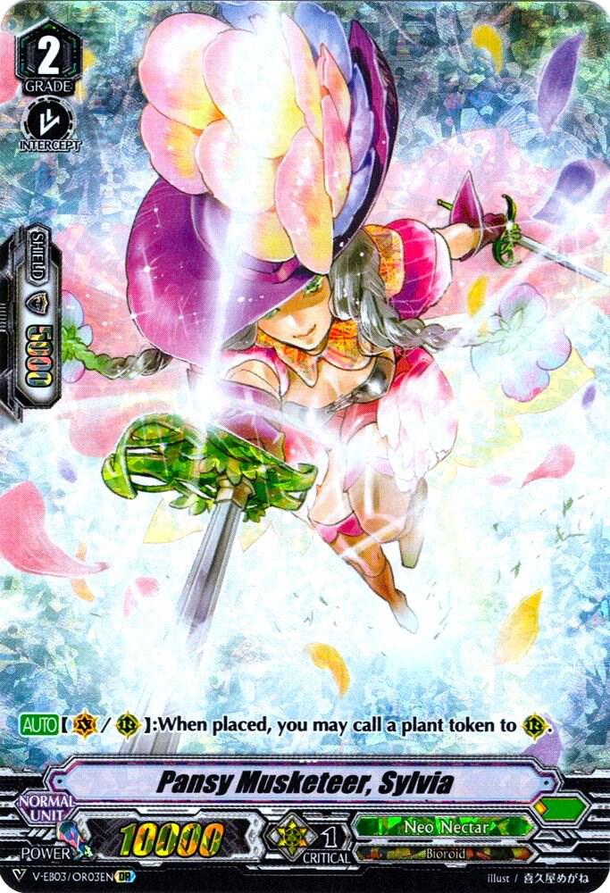Pansy Musketeer, Sylvia (OR)