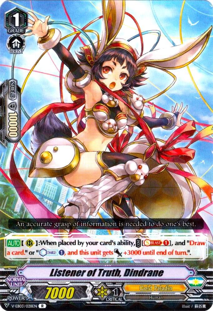 Listener of Truth, Dindrane