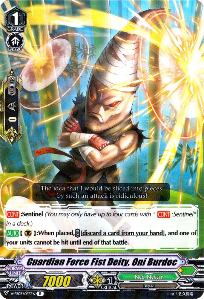 Guardian Force Fist Deity, Oni Burdoc