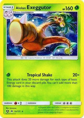 Alolan Exeggutor - 2a/131 002a/131 from Alternate Art Promos