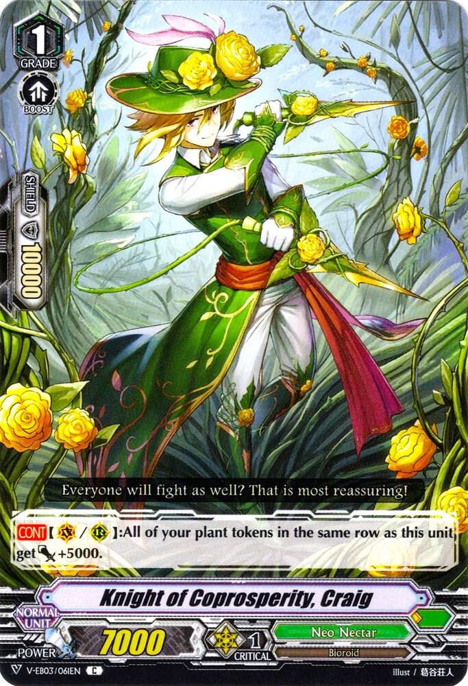 Knight of Coprosperity, Craig