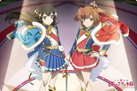 Bushiroad Rubber Mat Collection Vol.208: Shoujo Kageki Revue Starlight - Karen & · Bushiroad Playmats