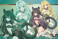 Bushiroad Rubber Mat Collection Vol.217: How NOT to Summon a Demon Lord - Shera · Bushiroad Playmats