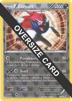 pokemon zoroark and legendary rayquaza dialga groudon jumbo oversized card V 100/159 Crown Zenith Oversize Card : Toys & Games ToyItem Condition Zoroark and Legendary Pokemon World