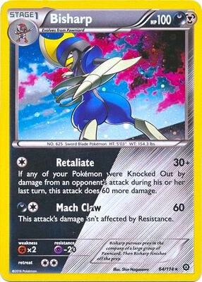 Bisharp - 64/114 (Cosmos Holo)