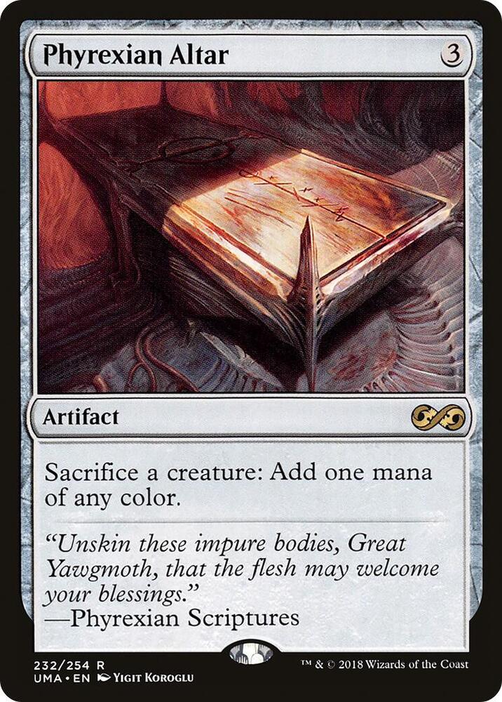 Phyrexian Altar マジック：ザ・ギャザリング Phyrexian Altar - Ultimate Masters - Magic: The Gathering