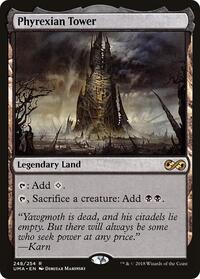 Phyrexian Tower - Ultimate Masters - Magic: The Gathering card