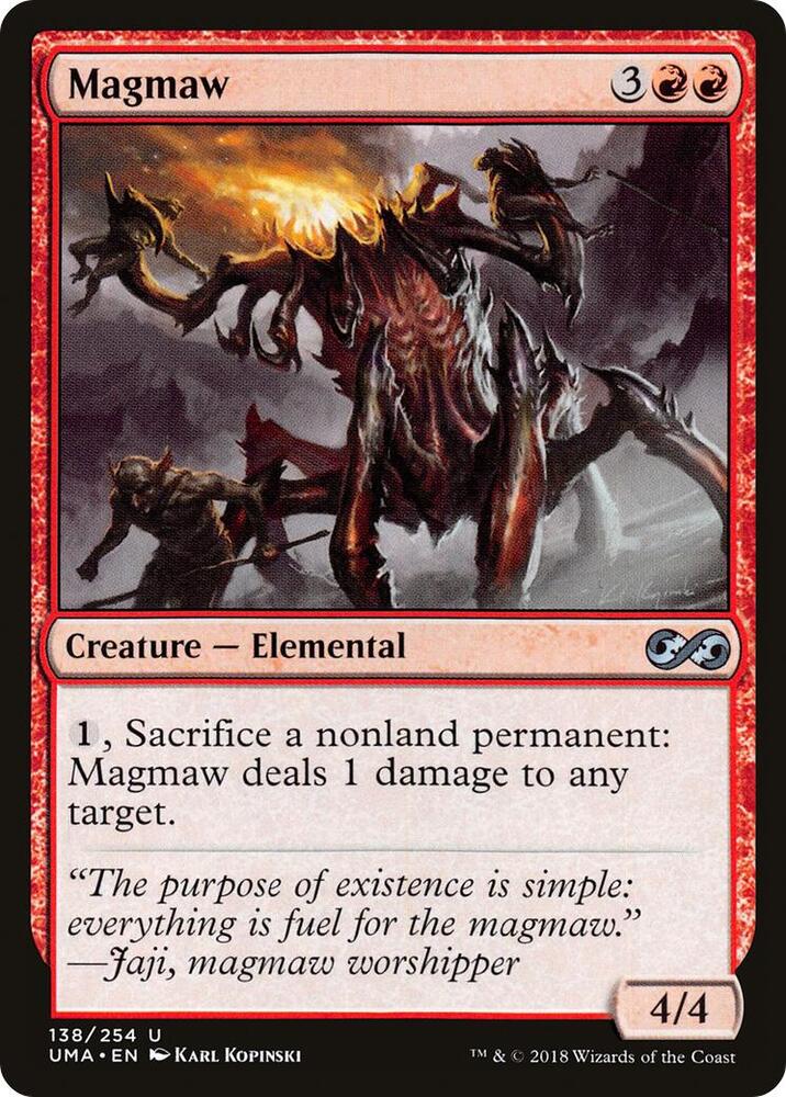 Magmaw 138 card