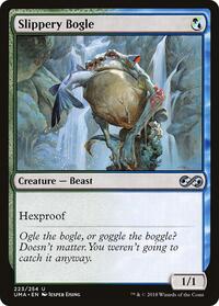 Slippery Bogle - Ultimate Masters - Magic: The Gathering card