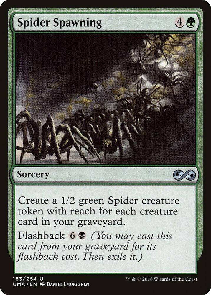 Spider Spawning 183 card