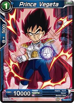 Prince Vegeta #TB3-023 — Clash of Fates