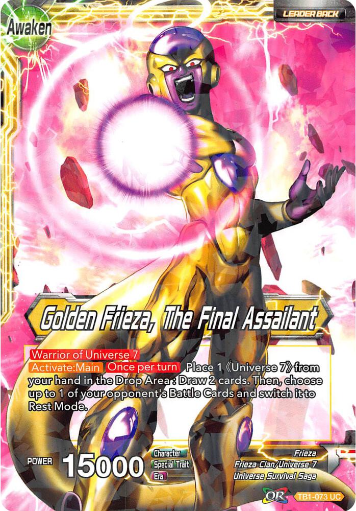 Frieza // Golden Frieza, The Final Assailant (2018 Big Card Pack