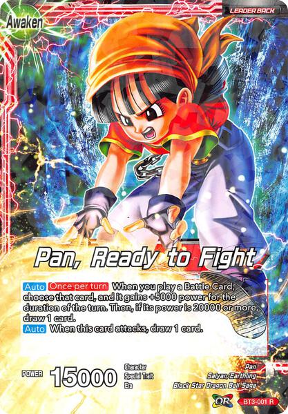 Pan // Pan, Ready to Fight (2018 Big Card Pack) - Promotion Cards - Dragon Ball Super: Masters - TCGplayer.com Pan // Pan, Ready to Fight (2018 Big Card Pack) - Promotion Cards - Dragon Ball Super: Masters - TCGplayer.com