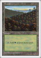 Forest (448) - Fifth Edition - Magic: The Gathering