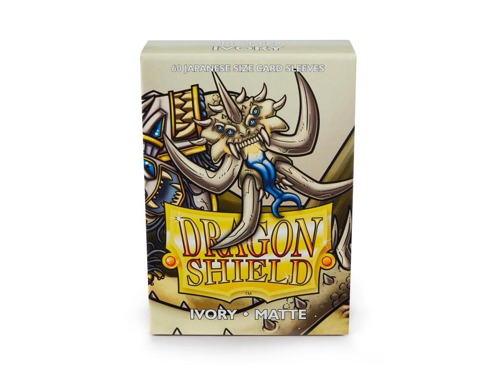 Dragon Shield Matte Japanese Sleeves - Ivory (60-Pack) - Dragon Shield Card  Sleeves - Card Sleeves - TCGplayer.com