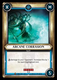 Arcane Corrasion (Unclaimed)