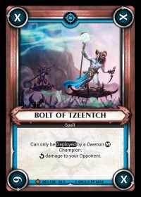 Bolt of Tzeentch (Unclaimed)
