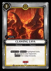 Clawing Lava (Unclaimed)