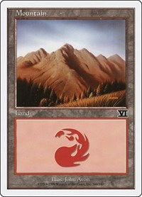 Mountain (344) - Classic Sixth Edition - Magic: The Gathering card