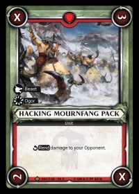 Wave 2 - Onslaught Hacking Mournfang Pack (Unclaimed) #041/128