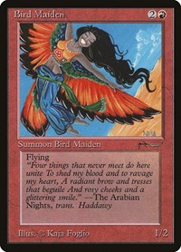 Bird Maiden (Light) - Arabian Nights - Magic: The Gathering card