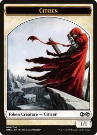 Citizen Token - Ultimate Masters - Magic: The Gathering card