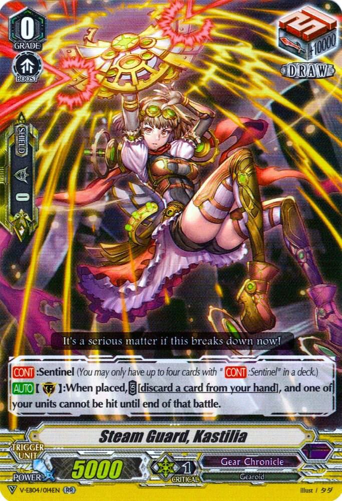 Steam Guard, Kastilia