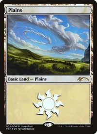 Plains (2019) - MagicFest Cards - Magic: The Gathering card