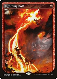 Lightning Bolt - MagicFest Cards - Magic: The Gathering card